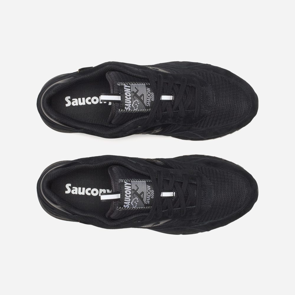 Saucony Shadow 6000 GTX Trainer - Triple Black