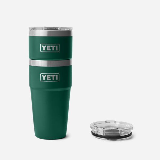 YETI 20 Oz Stackable - Black Forest Green