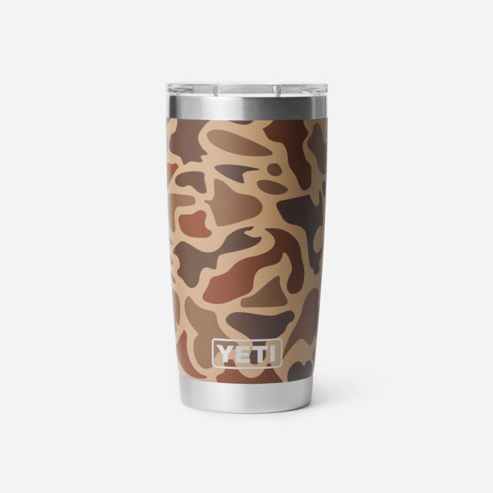 YETI Rambler 20 Oz Tumber - Wetland Camo YETI Rambler 20 Oz Tumber - Wetland Camo