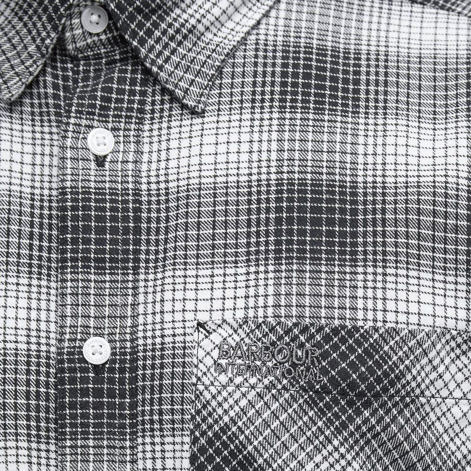 Barbour International Ashby Ombre Shirt - Black