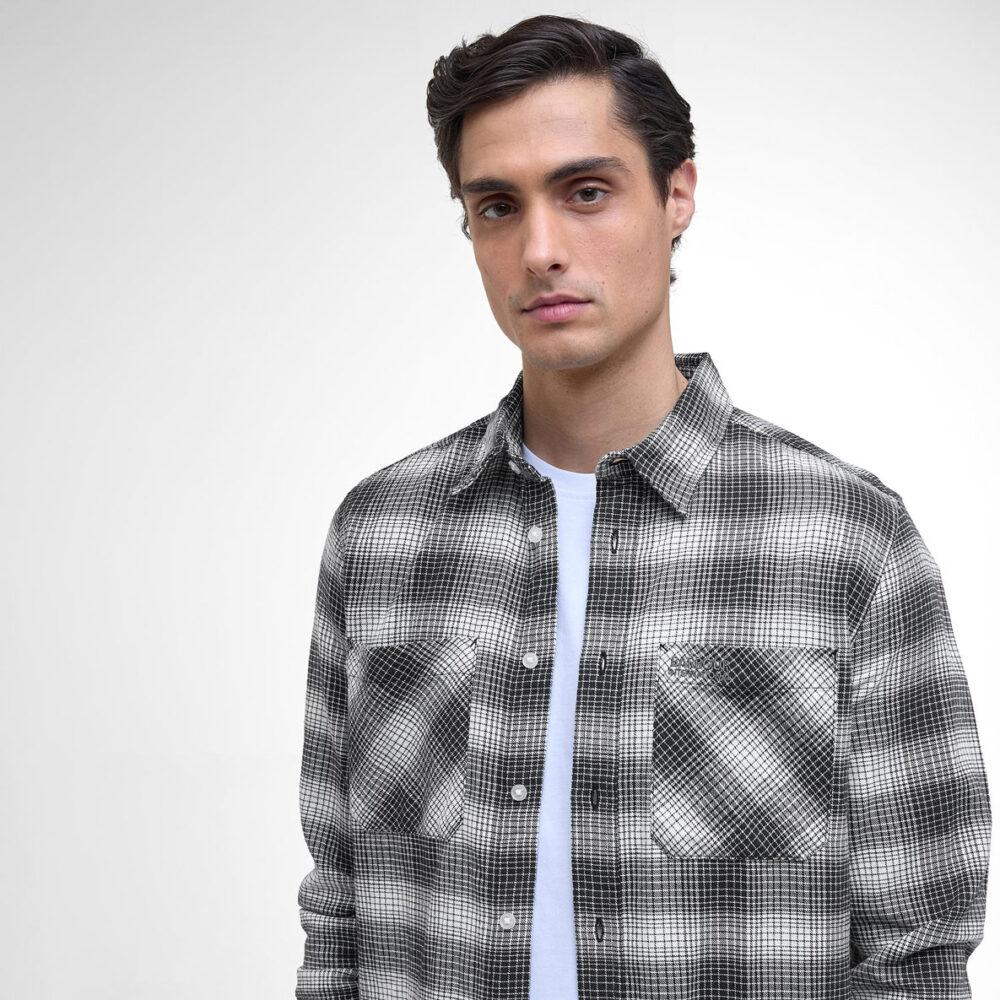 Barbour International Ashby Ombre Shirt - Black Barbour International Ashby Ombre Shirt - Black