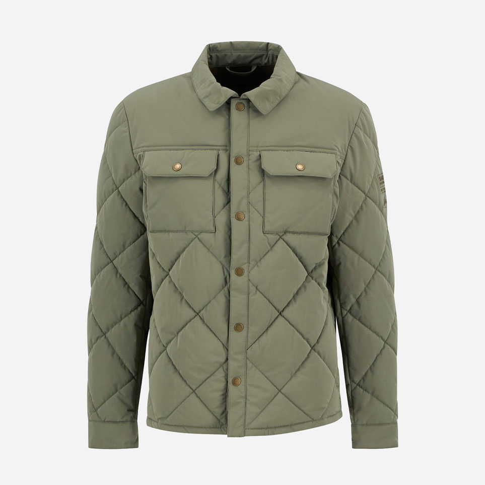 Barbour International Axwell Puffer Jacket - Light Moss