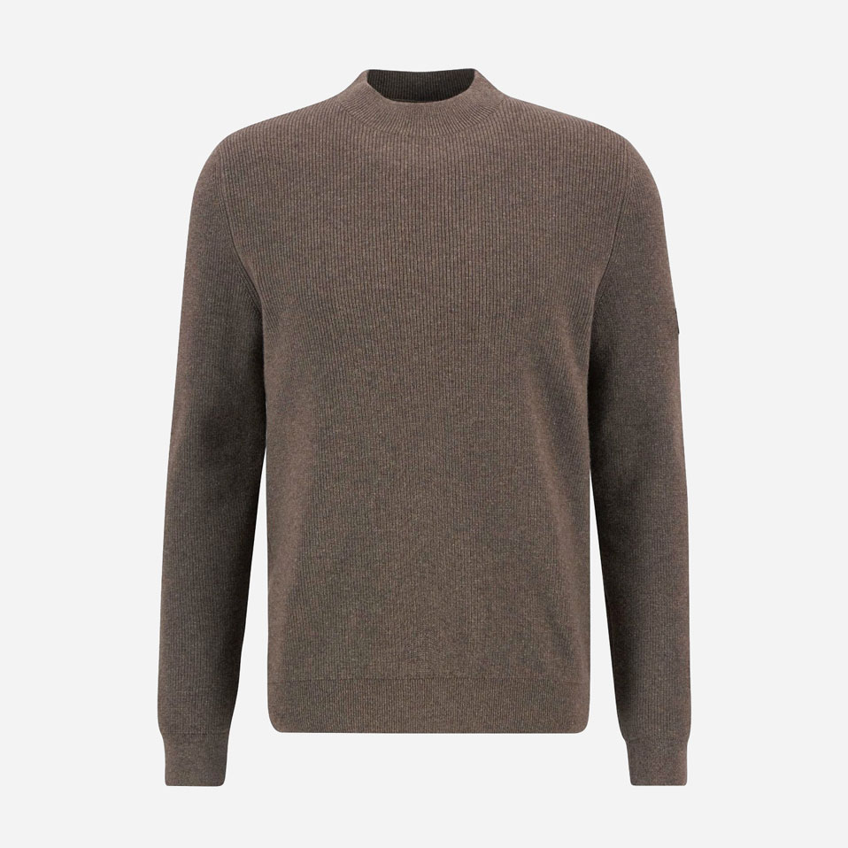 Barbour International Crawley Crew Knit - Brindle Barbour International Crawley Crew Knit - Brindle