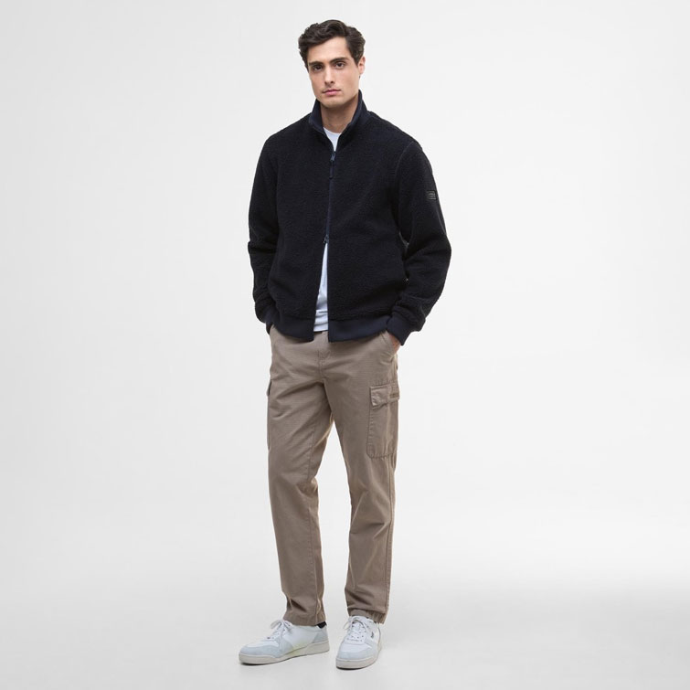Barbour International Dinestone Fleece Jacket - Dark Navy Barbour International Dinestone Fleece Jacket - Dark Navy