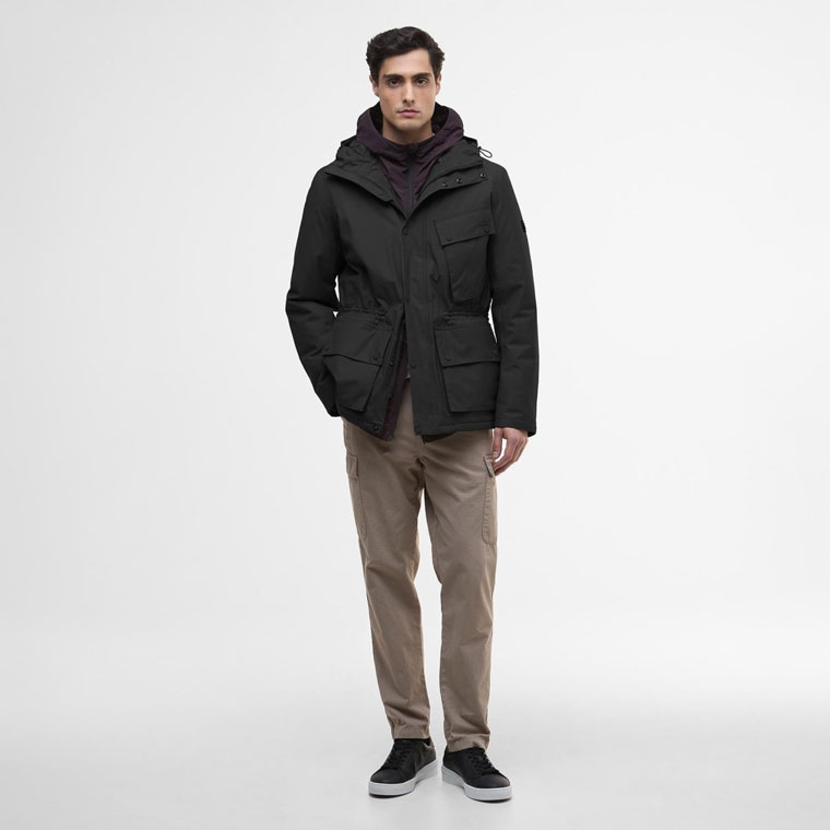 Barbour International Endley Waterproof Jacket - Black