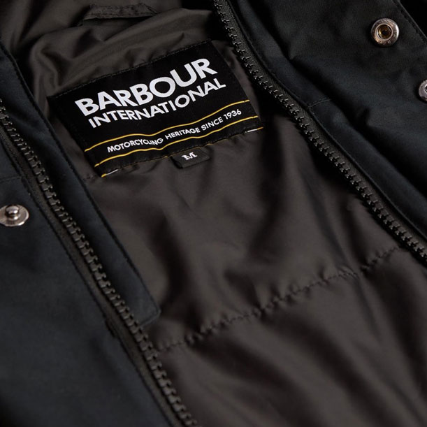 Barbour International Endley Waterproof Jacket - Black Barbour International Endley Waterproof Jacket - Black