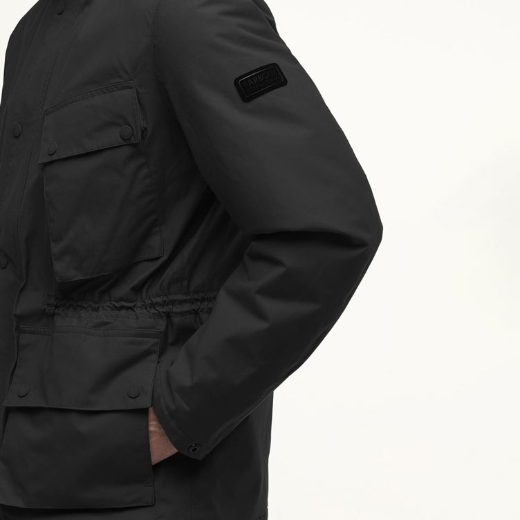 Barbour International Endley Waterproof Jacket - Black Barbour International Endley Waterproof Jacket - Black