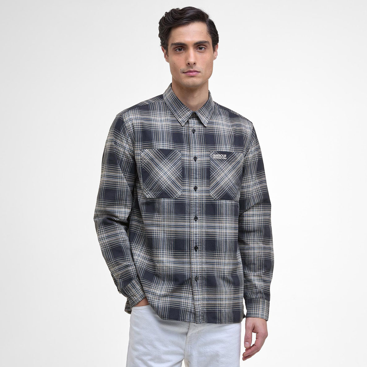 Barbour International Hall Shirt - Cool Blue