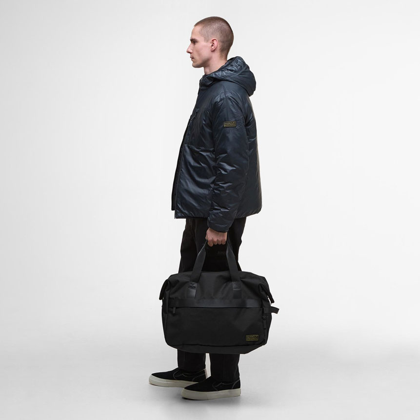 Barbour International Knockhill Gym Bag - Black