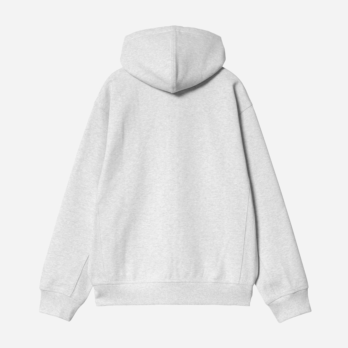 Carhartt WIP American Script Zip hood - Ash Heather