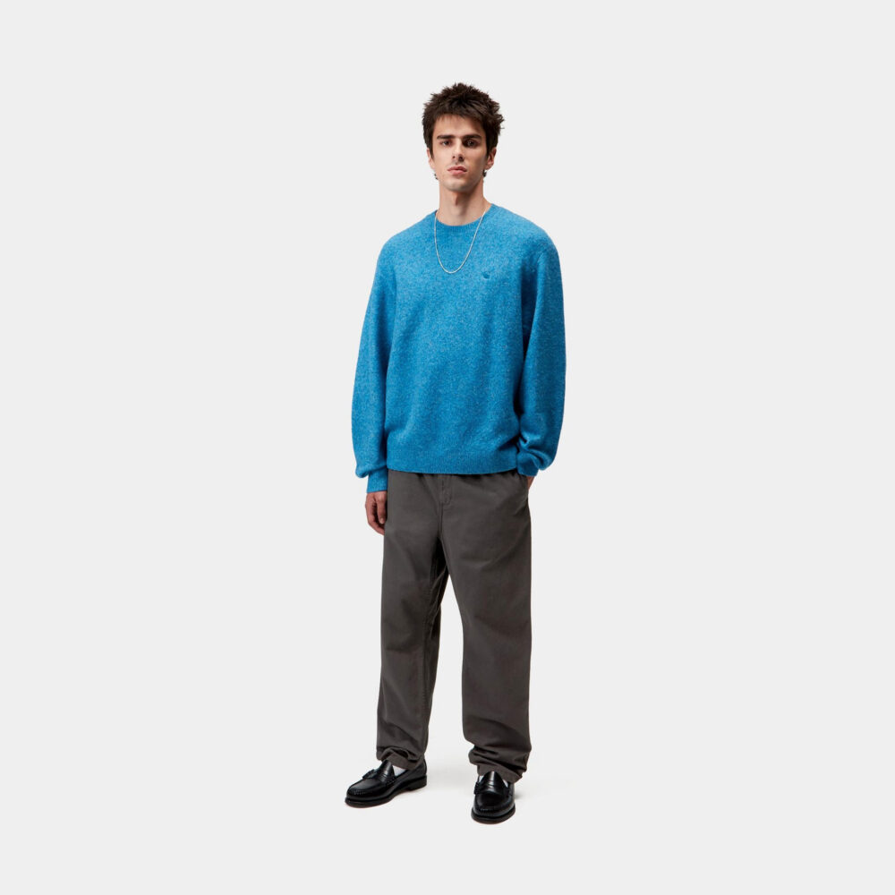 Carhartt WIP Flint Pant - Graphite/Garment Dyed