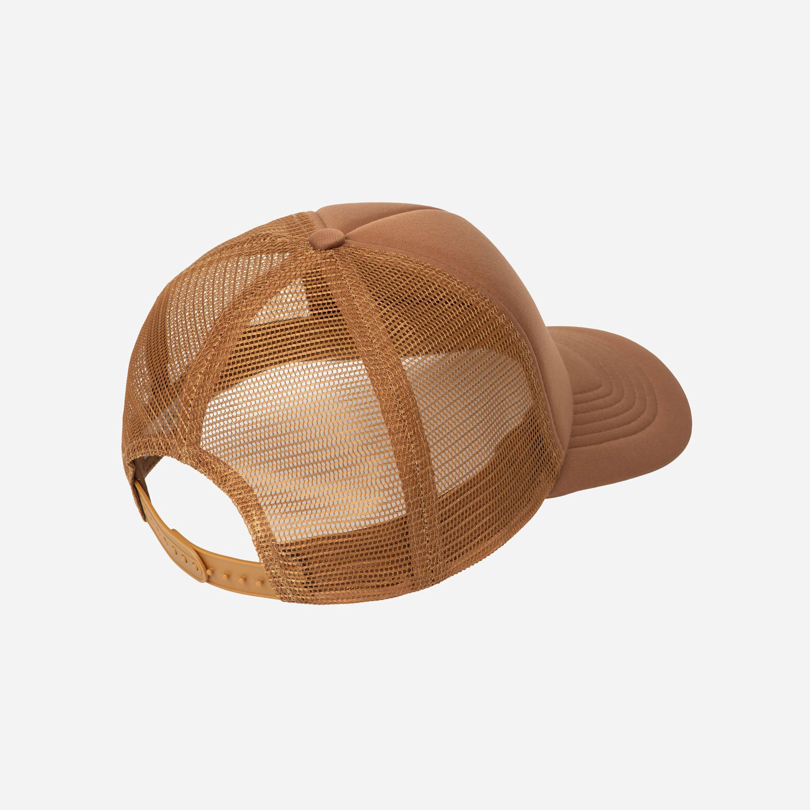 Carhartt WIP Heart Patch Trucker Snapback Cap - Hamilton Brown