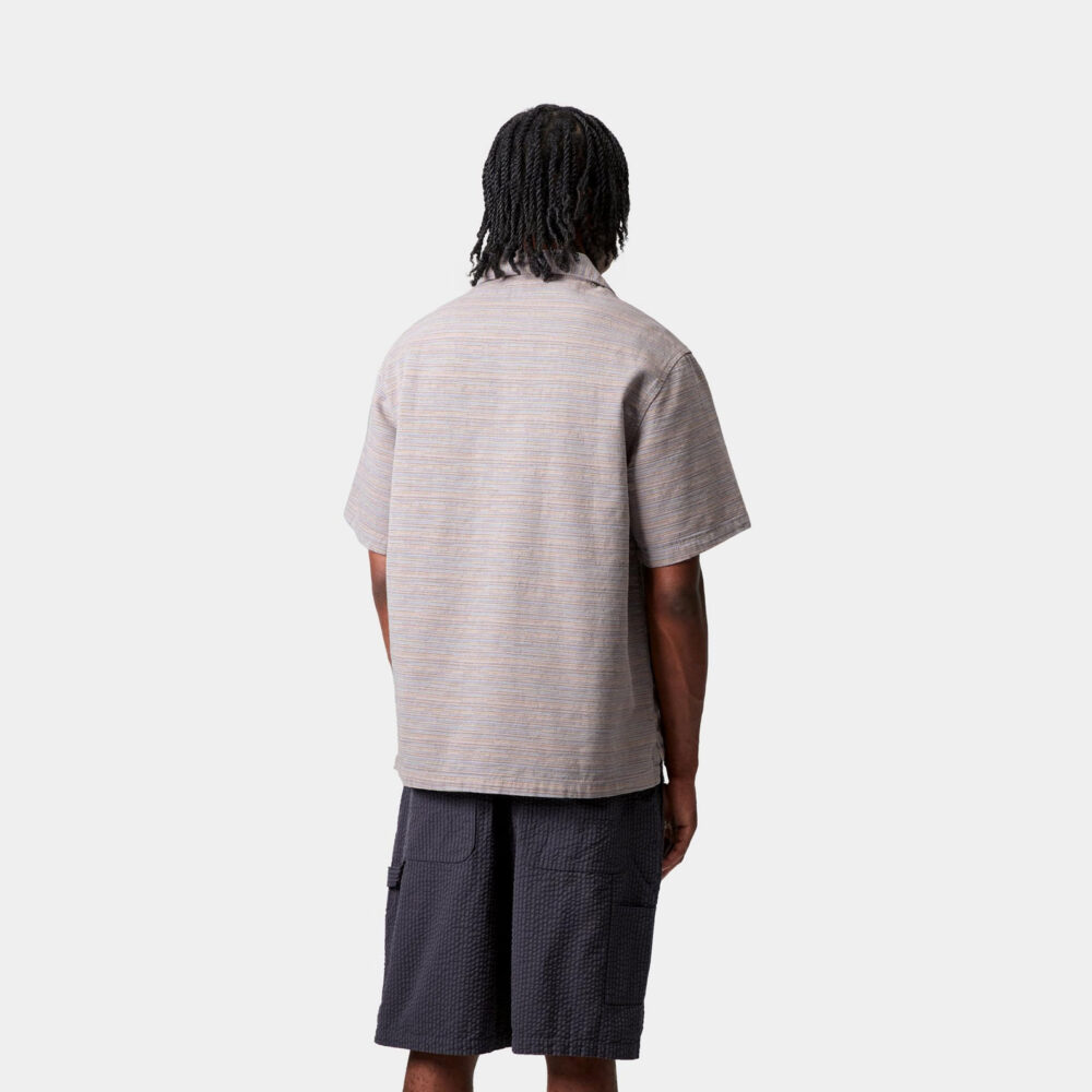 Carhartt WIP Short Sleeve Gellar Shirt - Gellar Stripe/Multicolour Carhartt WIP Short Sleeve Gellar Shirt - Gellar Stripe/Multicolour