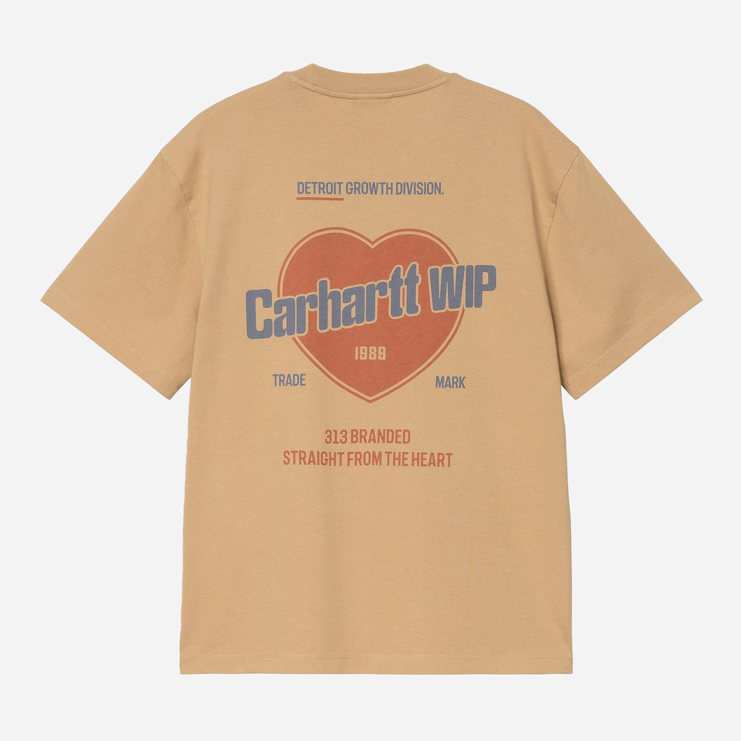 Carhartt WIP Women's Growth Tee - Dusty Hamilton Brown