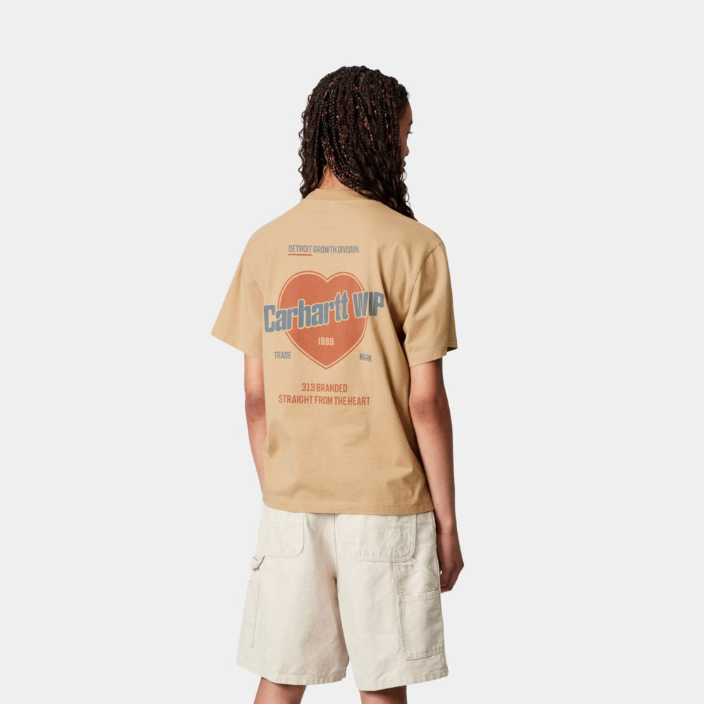 Carhartt WIP Women's Growth Tee - Dusty Hamilton Brown