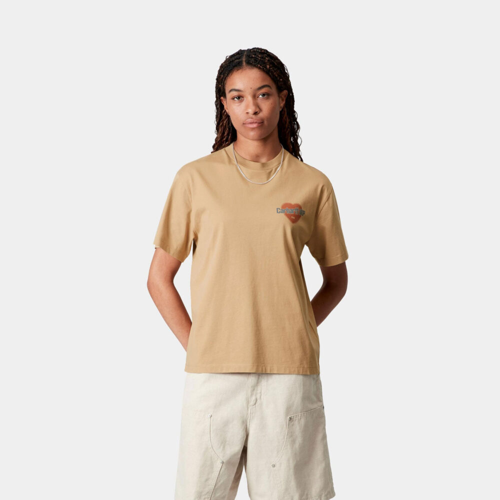 Carhartt WIP Women's Growth Tee - Dusty Hamilton Brown