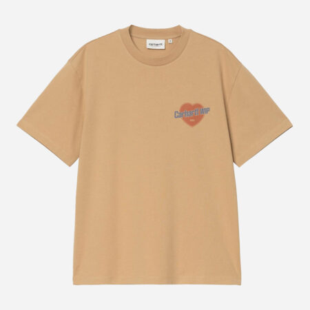 Carhartt WIP Women's Growth Tee - Dusty Hamilton Brown Carhartt WIP Women's Growth Tee - Dusty Hamilton Brown