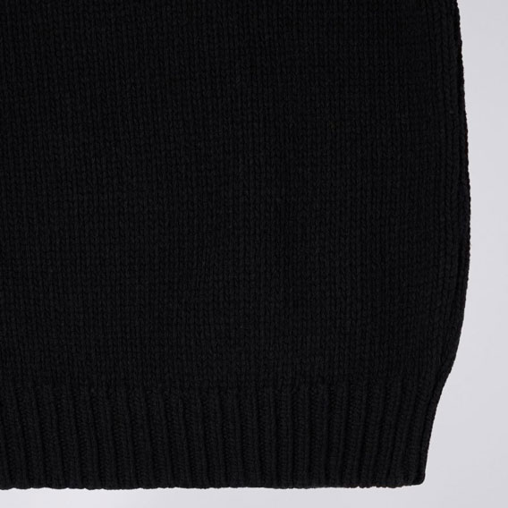 Edwin Ellis Knitted Sweatshirt - Black Baltic