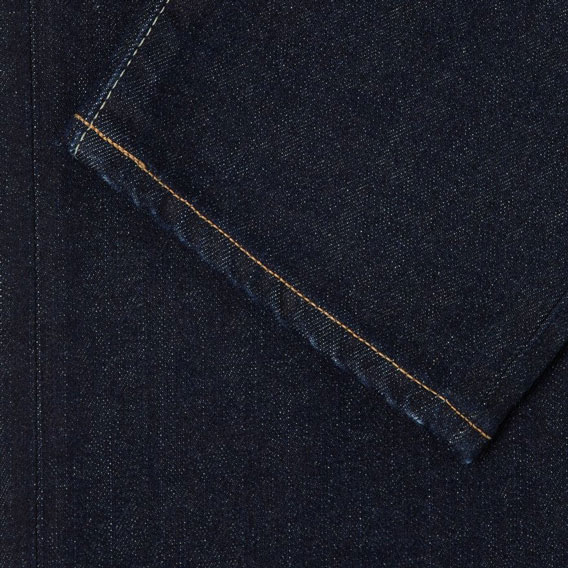 Edwin Kaihara Pure Indigo Stretch 13oz Regular Taper Fit Jean - Blue Rinsed Edwin Kaihara Pure Indigo Stretch 13oz Regular Taper Fit Jean - Blue Rinsed