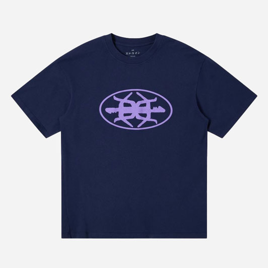 Edwin Kamasutra Tee - Maritime Blue