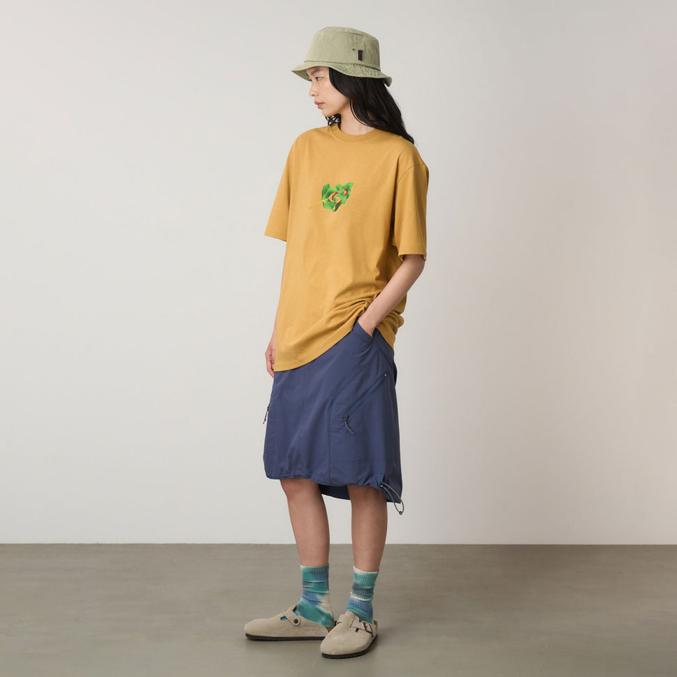 Gramicci Leaf Tee - Mustard