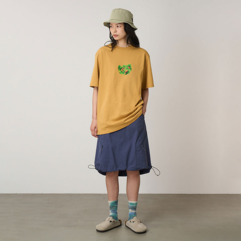 Gramicci Leaf Tee - Mustard