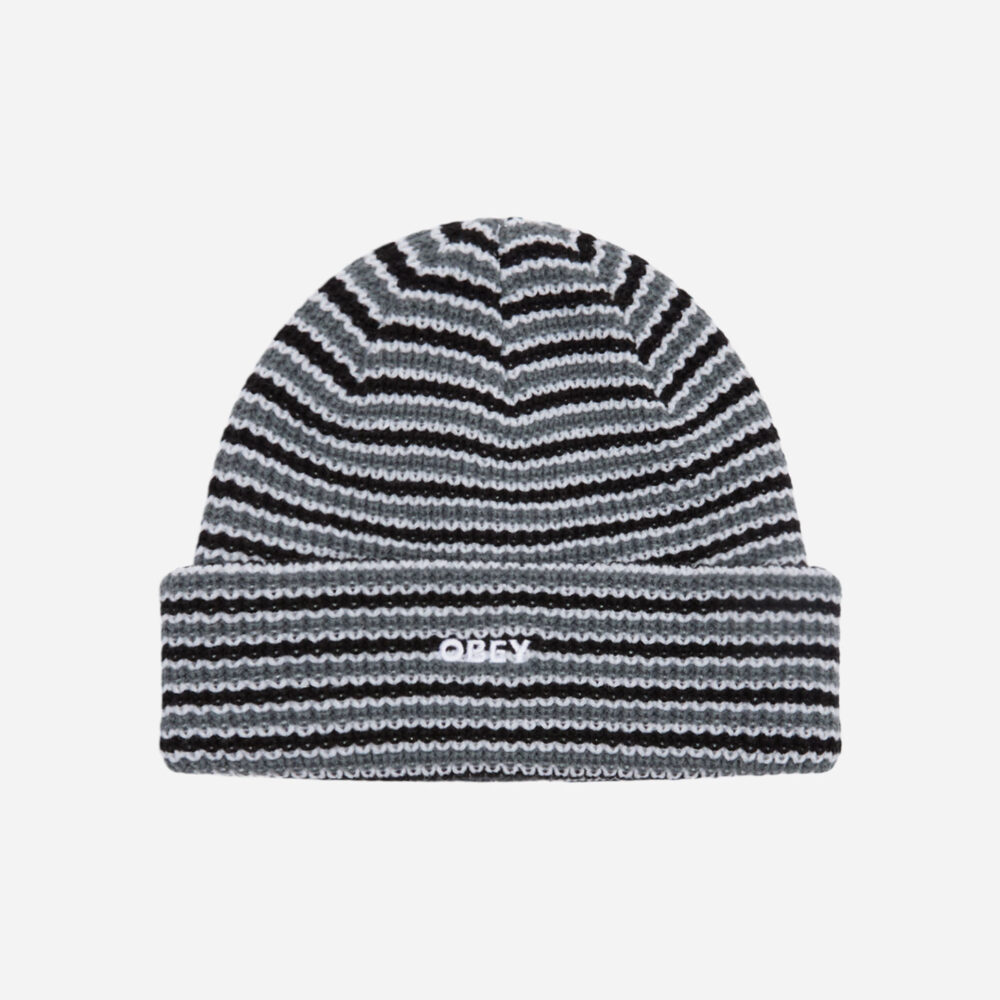 Obey Davis Beanie - Black/Multi Obey Davis Beanie - Black/Multi