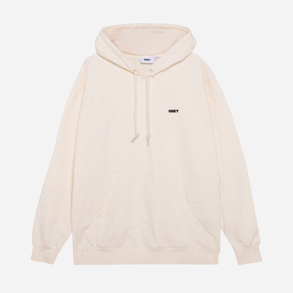 Obey Lisbon Icon Hoodie - Unbleached