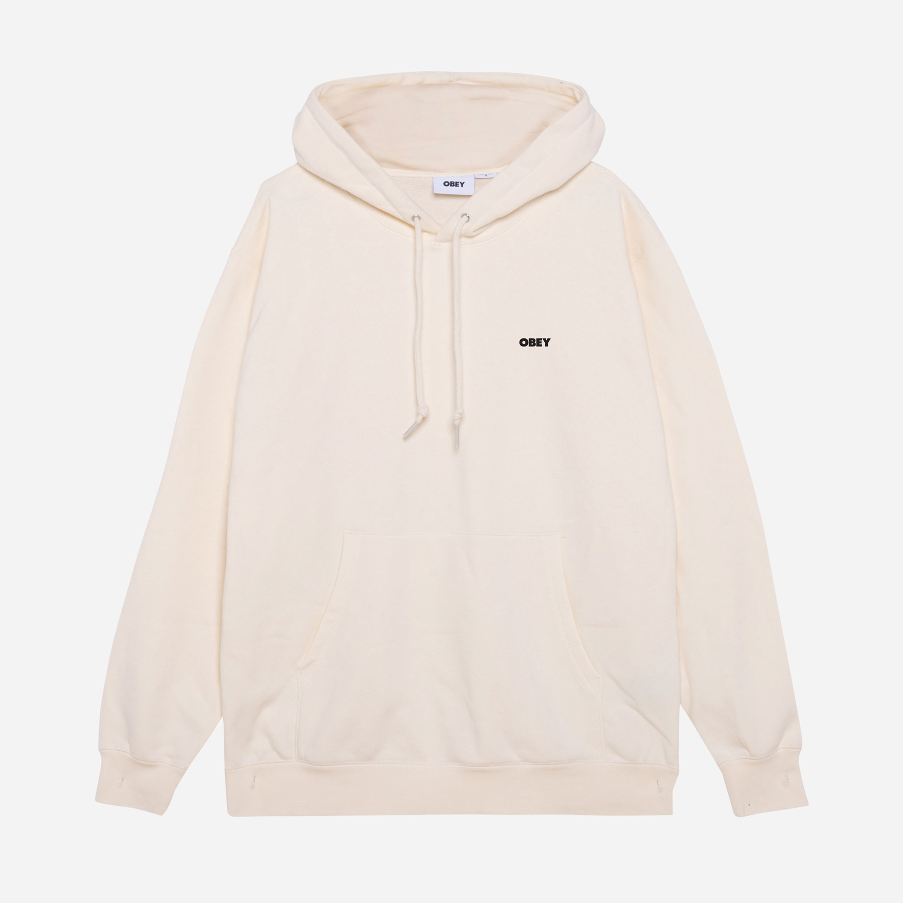 Obey Lisbon Icon Hoodie - Unbleached