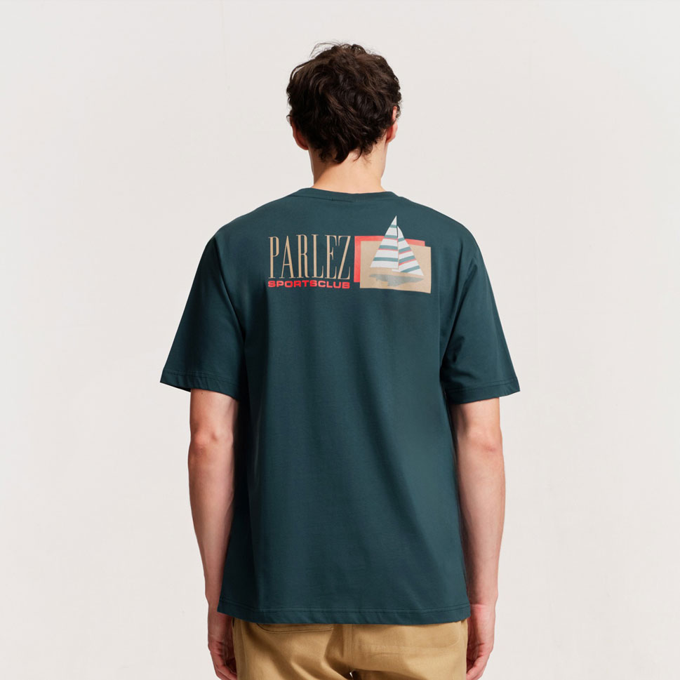 Parlez Auriga Tee - Petrol Parlez Auriga Tee - Petrol
