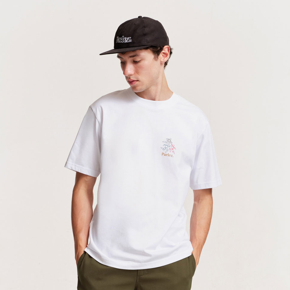 Parlez Corpora Tee - White Parlez Corpora Tee - White