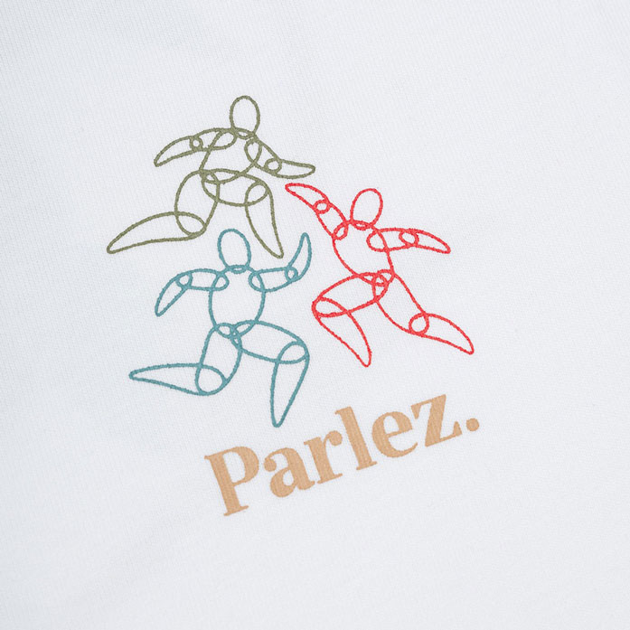 Parlez Corpora Tee - White Parlez Corpora Tee - White