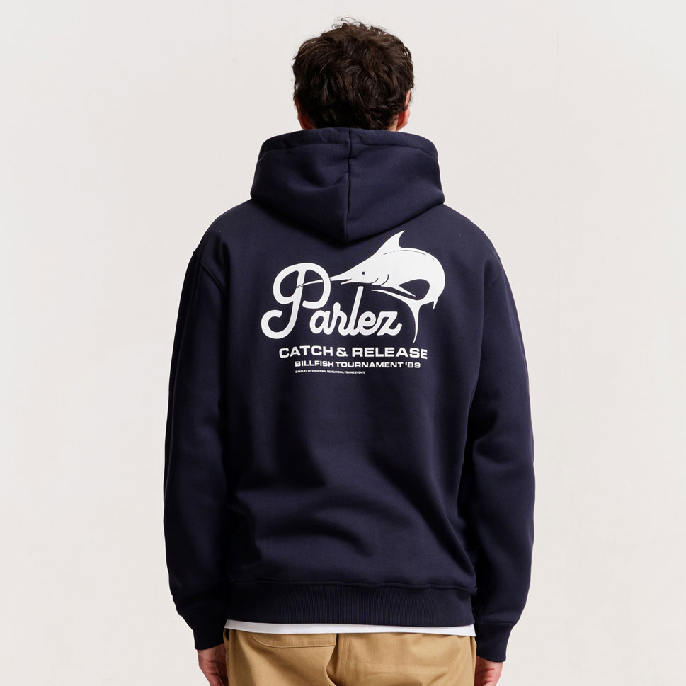 Parlez Marlin Hoodie - Midnight Parlez Marlin Hoodie - Midnight