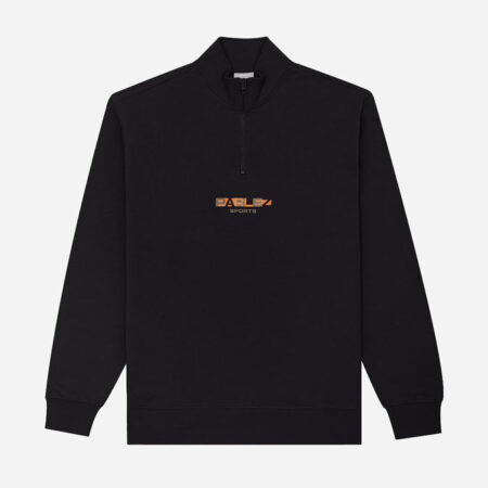 Parlez Ora Quarter Zip Sweatshirt - Black Parlez Ora Quarter Zip Sweatshirt - Black