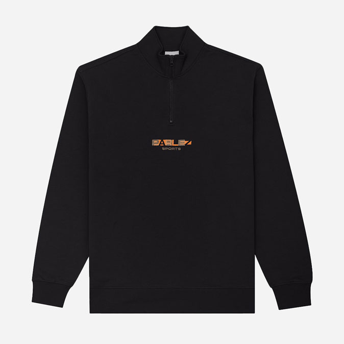 Parlez Ora Quarter Zip Sweatshirt - Black Parlez Ora Quarter Zip Sweatshirt - Black