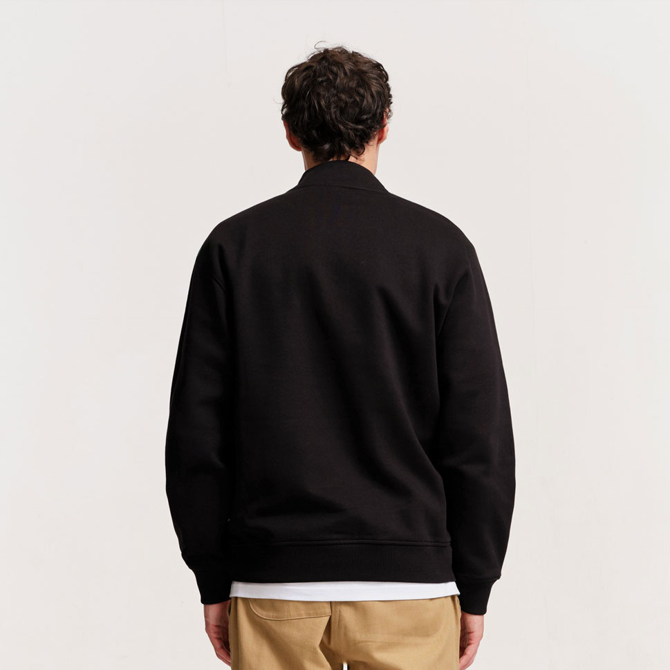 Parlez Ora Quarter Zip Sweatshirt - Black Parlez Ora Quarter Zip Sweatshirt - Black