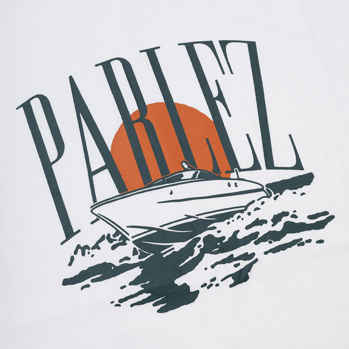 Parlez Vehi Tee - White
