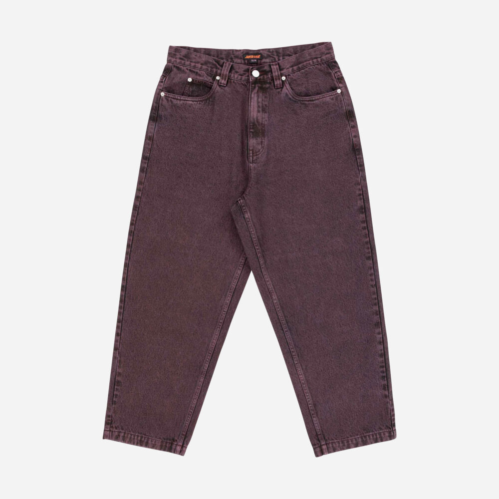 Santa Cruz Big Denim Pant - Dark Cherry Santa Cruz Big Denim Pant - Dark Cherry