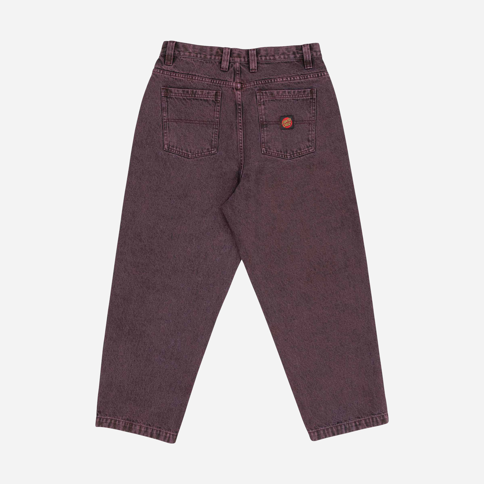Santa Cruz Big Denim Pant - Dark Cherry
