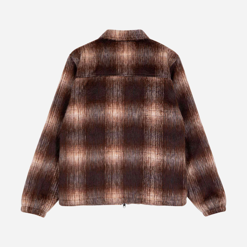Santa Cruz Hideout Jacket - Brown Check Santa Cruz Hideout Jacket - Brown Check