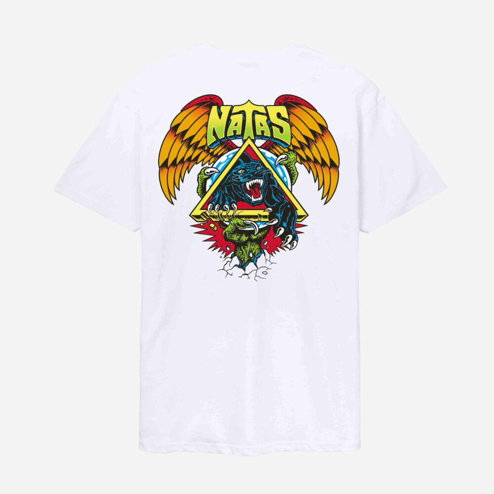 Santa Cruz Natas SC Panther Tee - White