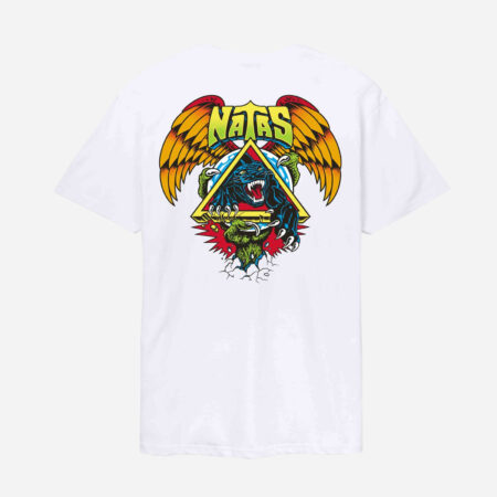 Santa Cruz Natas SC Panther Tee - White