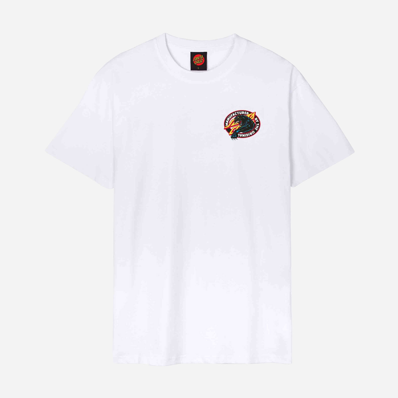 Santa Cruz Natas SC Panther Tee - White