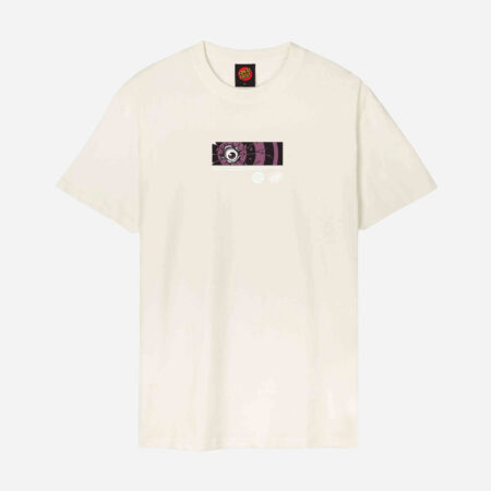 Santa Cruz Roskopp Dissect Strip Tee - Unbleached Santa Cruz Roskopp Dissect Strip Tee - Unbleached