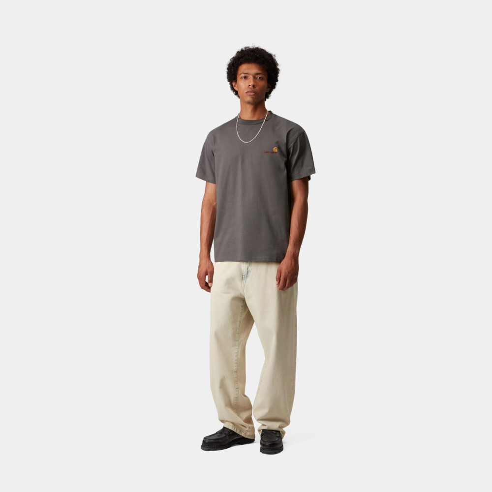 Carhartt WIP American Script Tee - Porphyry