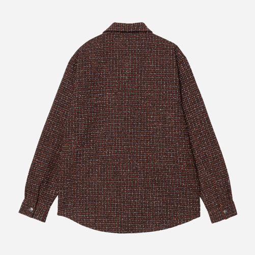 Carhartt WIP Bellamy Check Shirt Jac - Tobacco