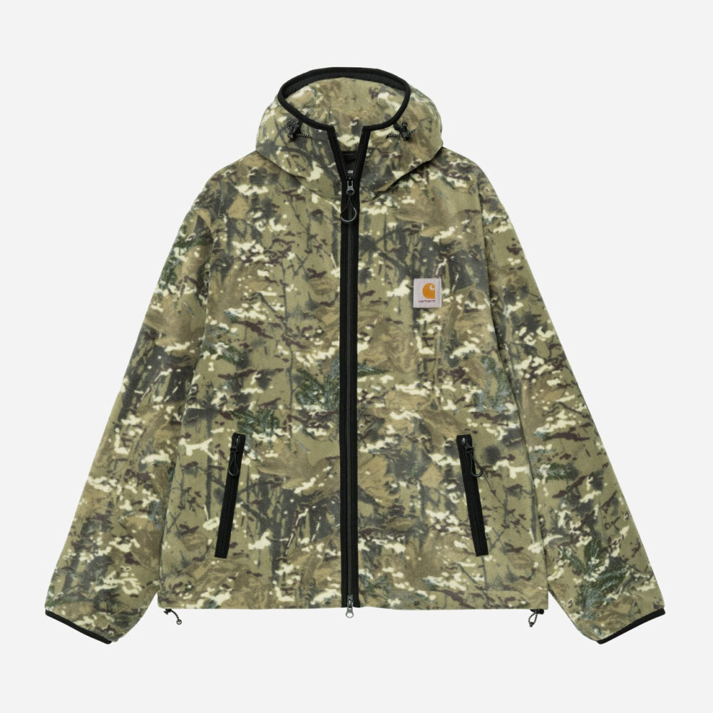 Carhartt WIP Blevin Fleece Liner Jacket - Camo Combi/Green Carhartt WIP Blevin Fleece Liner Jacket - Camo Combi/Green