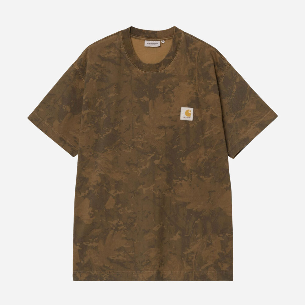 Carhartt WIP Camo Combi Tee - Green/Hamilton Brown