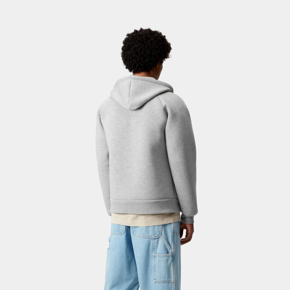 Carhartt WIP Car-Lux Hooded Jacket - Grey Heather/Grey Carhartt WIP Car-Lux Hooded Jacket - Grey Heather/Grey