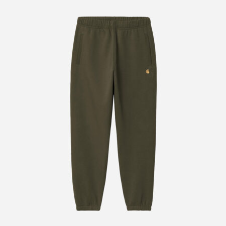 Carhartt WIP Chase Sweat Pant - Olive/Gold